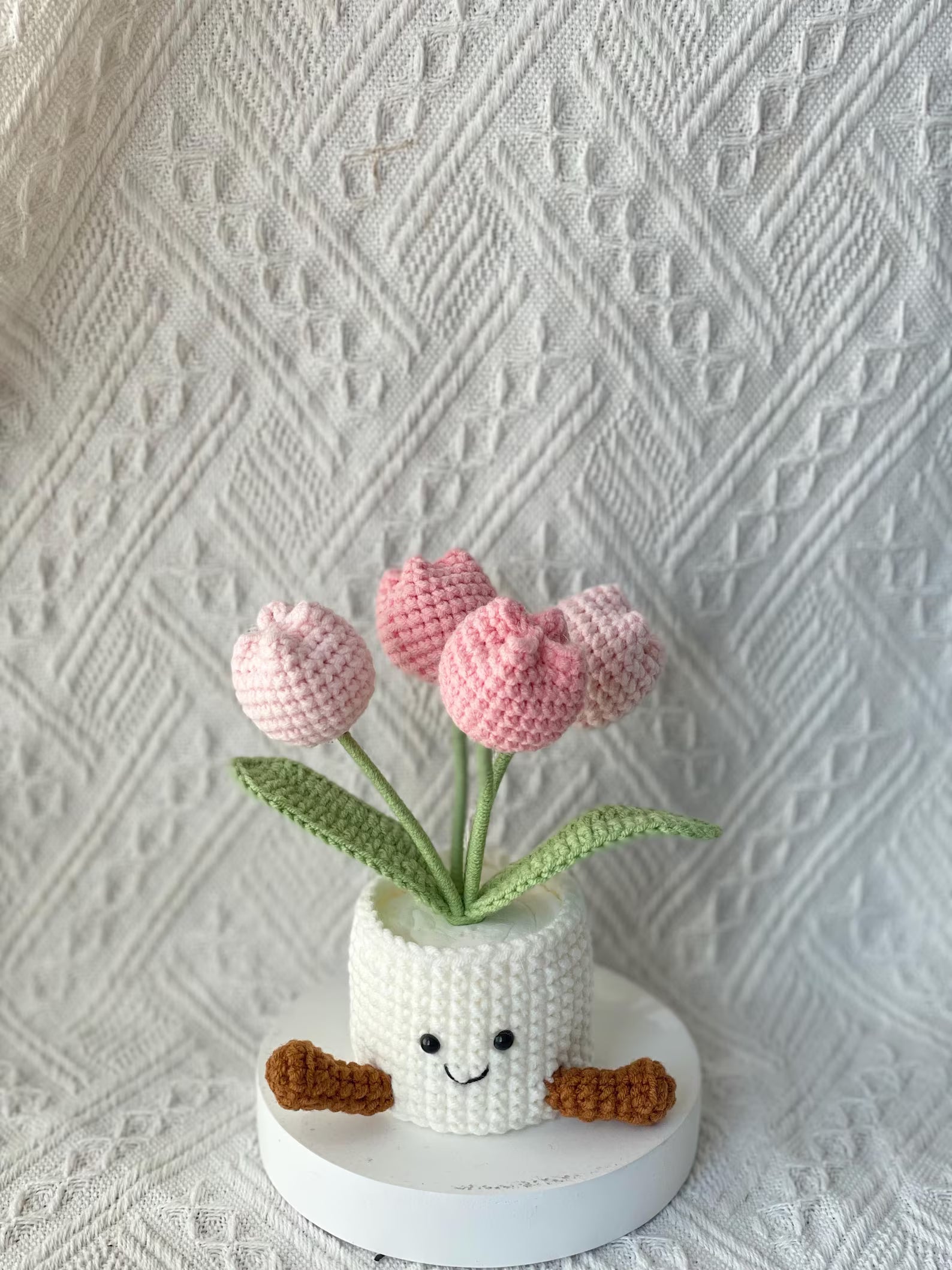 Crochet Plant - Tulip in a Pot