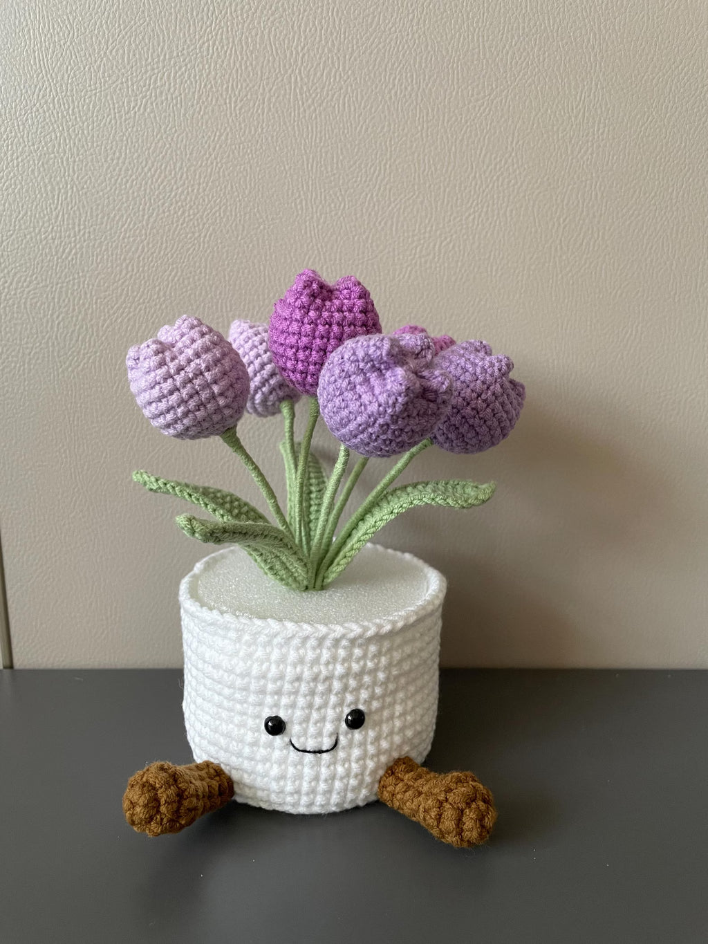 Crochet Plant - Tulip in a Pot