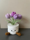 Crochet Plant - Tulip in a Pot